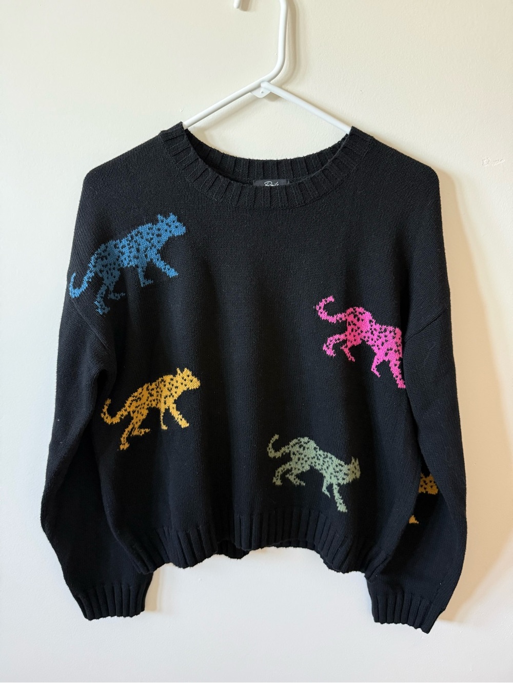 Rails leopard cheetah sweater